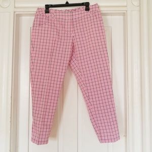 Super cute plaid adidas golf capris